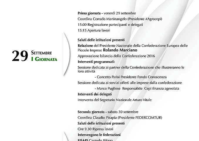 Cepi nazionale sceglie Salerno per la IV assemblea nazionale.