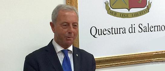 Il Questore Errico: “Nessun allarme sicurezza a Salerno”