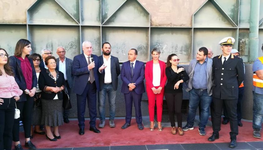 Baronissi, inaugurata la nuova piazzetta Municipio