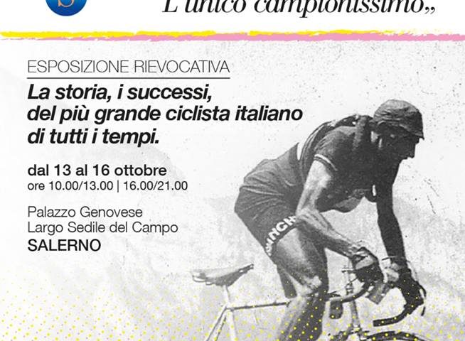 Domani si presenta la mostra dedicata a Fausto Coppi