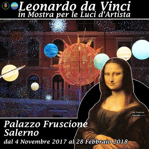 “Leonardo da Vinci in Mostra per le Luci d’Artista”, lunedì si terrà la conferenza stampa