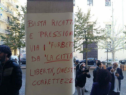 Sciopero dei giornalisti de La Città: “La nostra dignità non è in vendita”