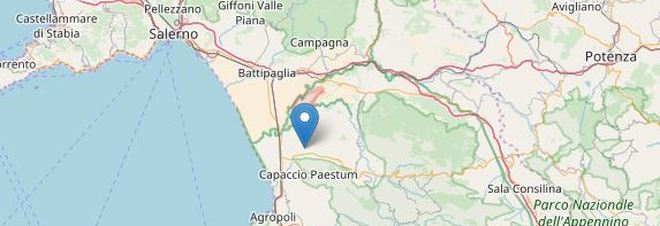 Scossa di terremoto: tremano le abitazioni tra Battipaglia e Paestum