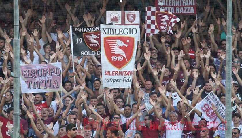 Salernitana, da ieri in vendita i tagliandi per la gara contro il Brescia