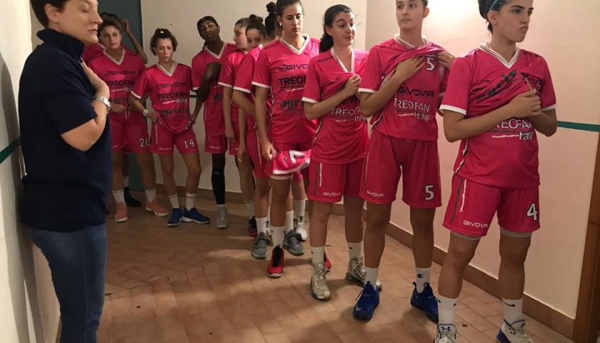 Sconfitta per la Treofan Battipaglia nel derby contro la Saces Napoli