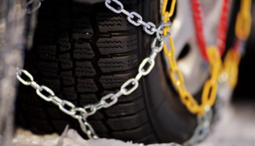Campania, Anas: obbligo catene a bordo o pneumatici invernali fino al 15 aprile