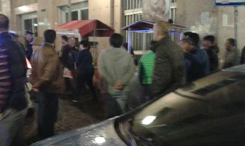 Salerno: la rivolta dei venditori di castagne