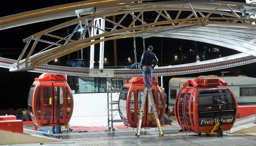 Countdown per l’inaugurazione, i costi e le anteprime della ruota panoramica