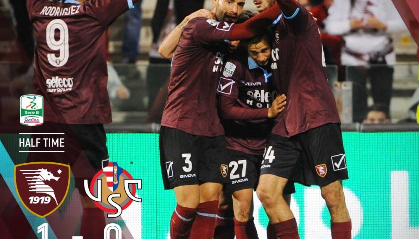 Alla Salernitana non basta Ricci, con la Cremonese finisce in parità