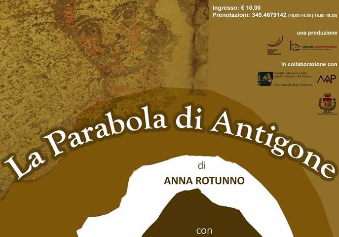 TEATRI SOTTERRANEI, “LA PARABOLE DI “ANTIGONE” AL MUSEO ARCHEOLOGICO NAZIONALE