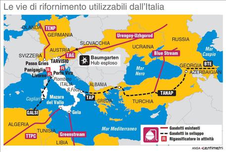 Esplosione in Austria: Snam, flussi da Tarvisio ripartiti ieri alle 21