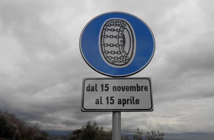 Viabilità, ruote termiche e catene a bordo