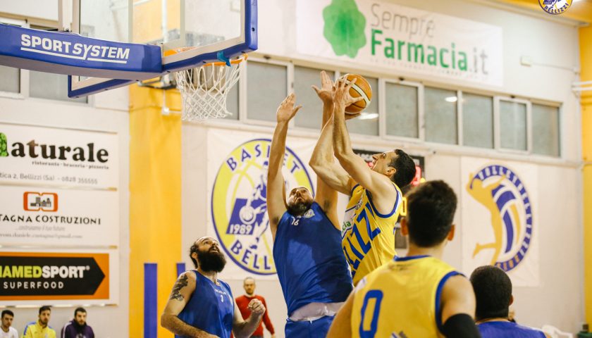 Il Basket Bellizzi cede contro Maddaloni: al “Pala Berlinguer” finisce 72-76