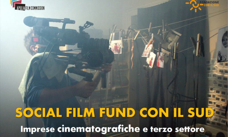 400 MILA EURO PER OPERE SU TEMATICHE SOCIALI LEGATE AL SUD ITALIA