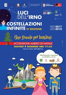 Baronissi, domani si accende l’albero di Natale
