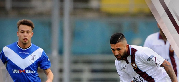 Seconda sconfitta consecutiva per la Salernitana, il Brescia vince due a zero