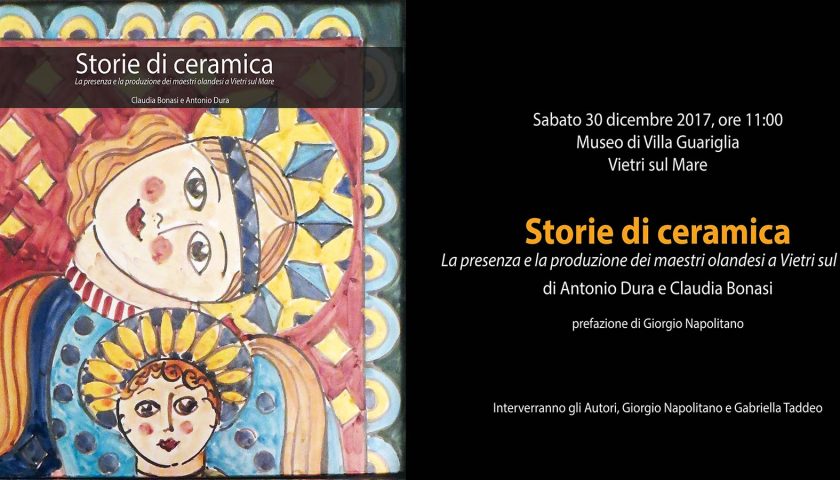 Vietri sul Mare, al Museo di Villa Guariglia si presenta il libro “Storie di ceramica”