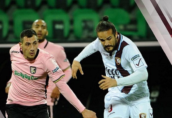 La Salernitana chiude il 2017 con una brutta sconfitta a Palermo