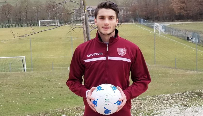 Simone Palombi è ufficialmente un giocatore della Salernitana