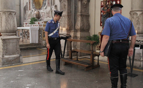 Rubati i soldi delle offerte in una chiesa di Sala Consilina