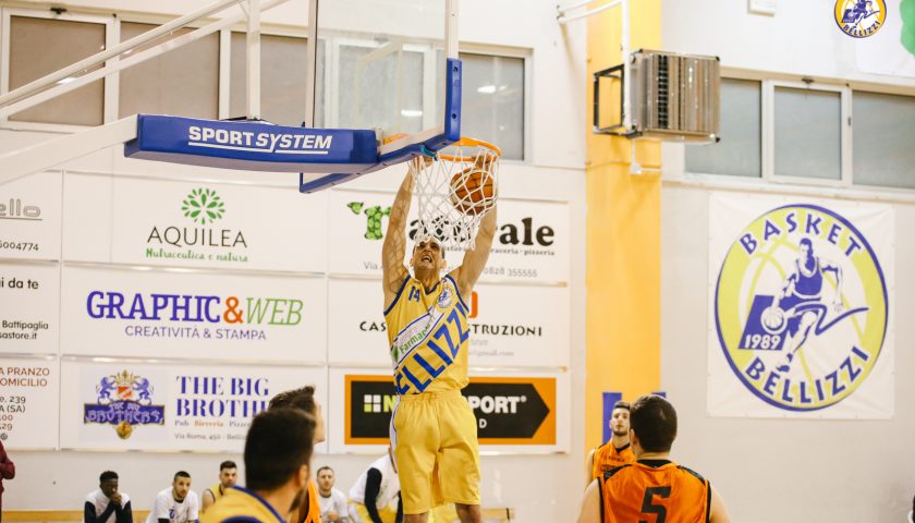 Seconda vittoria consecutiva per il Basket Bellizzi, Cercola ko