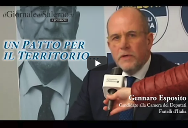 Gennaro Esposito e il suo “Patto per il Territorio”. Scopriamo cos’è…