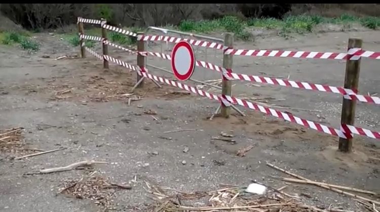 Capaccio Paestum, provvedimento di interdizione di area demaniale marittima