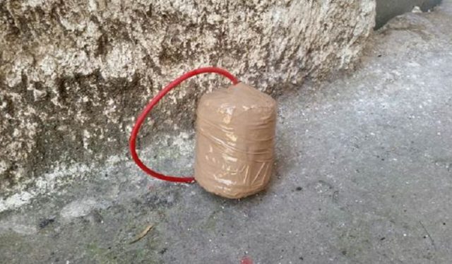 A Pagani paura per il ritrovamento di un petardo