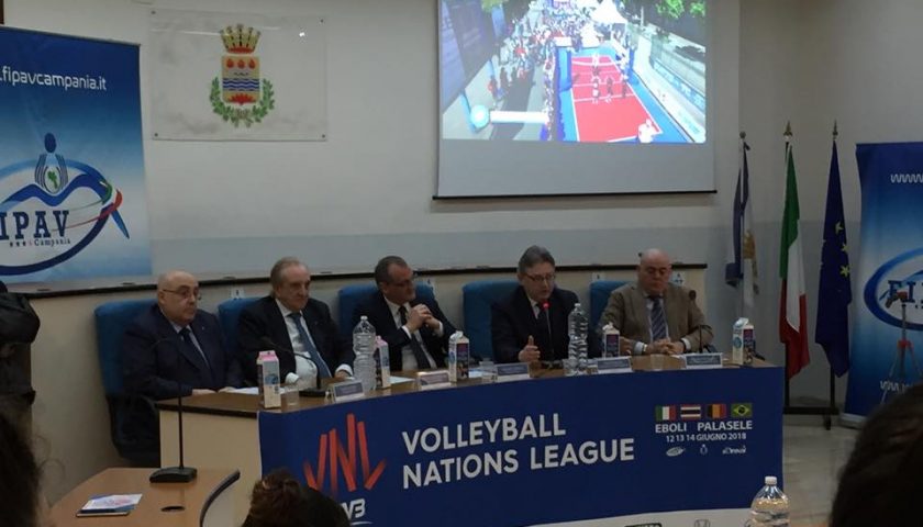 Presentata ad Eboli la Volleyball Nations League femminile