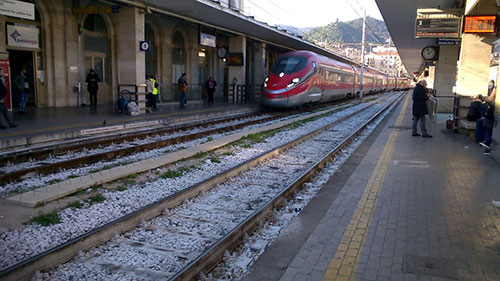 Stazione di Salerno, terminati i lavori al binario 1