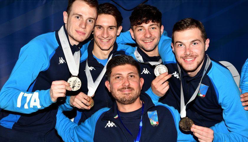 Scherma, Campionati Europei Under 23, lo sciabolatore napoletano Dario Cavaliere è ancora d’oro