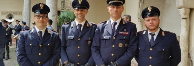 Sventarono omicidio di una prostituta, encomio solenne per 4 agenti della polizia stradale di Sala Consilina