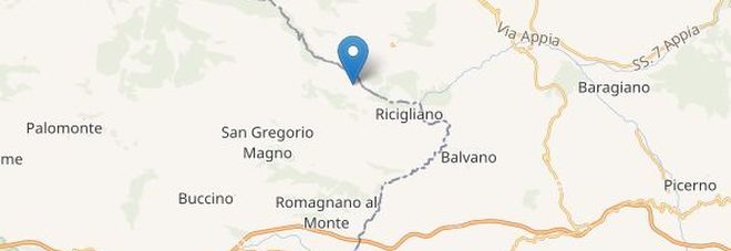 Scossa di magnitudo 3,2 in provincia di Salerno