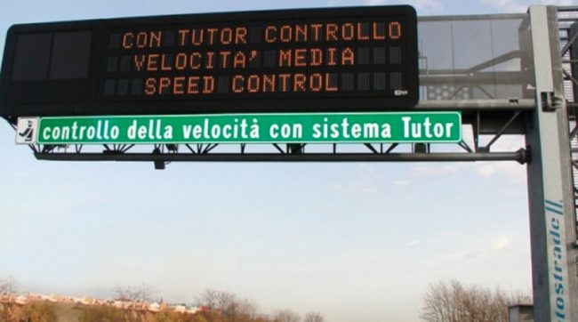 Autostrade, da luglio arrivano i nuovi tutor