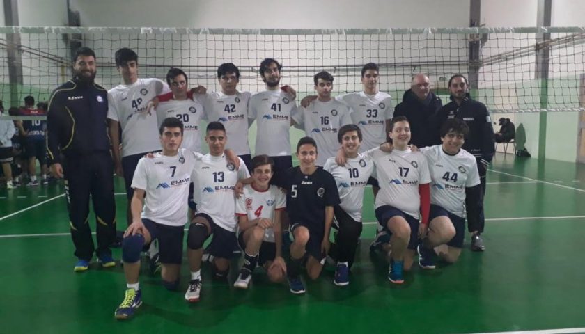 L’U18 dell’Indomita maschile vince in casa della Volley Salerno e si avvicina al titolo provinciale