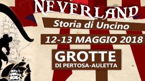 “Il capitano Uncino” alle Grotte di Pertosa: spettacoli il 12 e 13 maggio