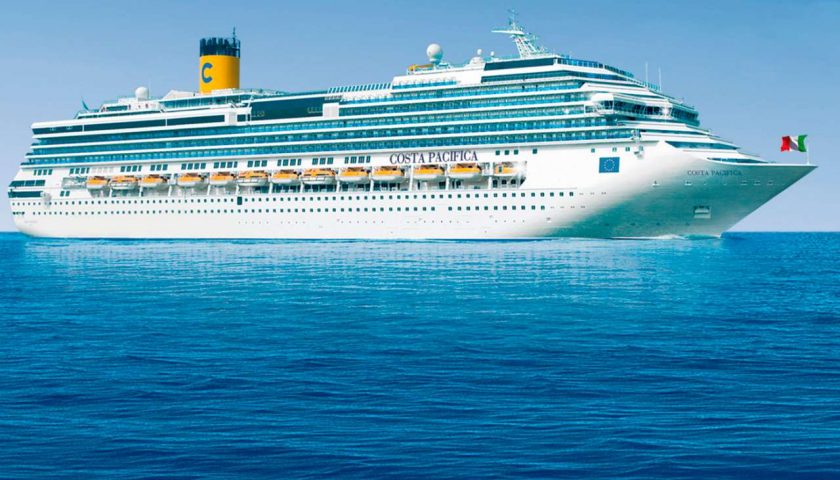 Costa Crociere sceglie di nuovo Salerno, domani arriva la Costa Pacifica