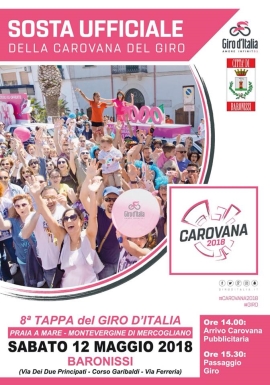 GIRO D’ITALIA: BARONISSI SI PREPARA AD ACCOGLIERE LA CAROVANA ROSA