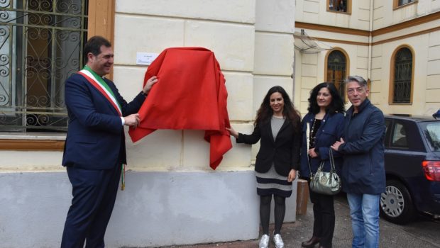 Pontecagnano, inaugurata la colonnina salvavita in memoria di Domenico Landi