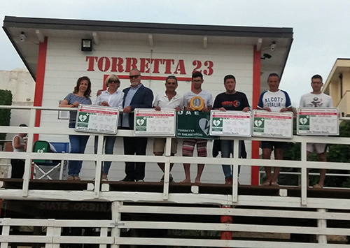 Castellabate: lidi cardioprotetti per la sicurezza bagnanti