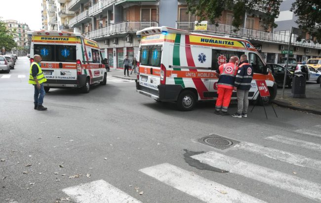 Incidente stradale in via Vito Lembo a Pastena: due feriti