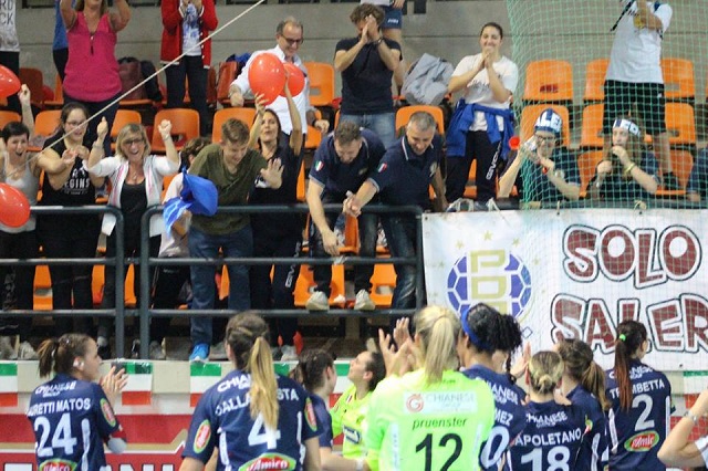 Jomi Salerno, tutto pronto per gara 2 di finale scudetto alla Palumbo