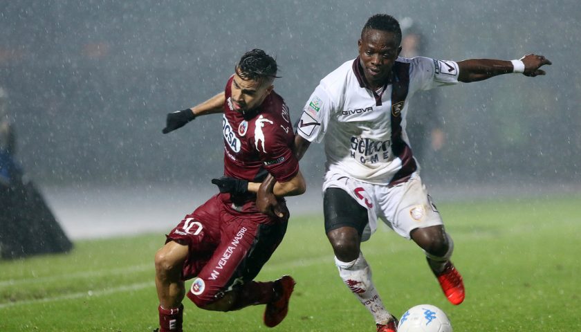 Salernitana, Moses Odjer verso Livorno