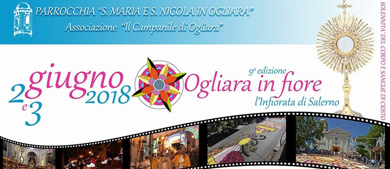 Torna l’evento “Ogliara in fiore – L’infiorata di Salerno”