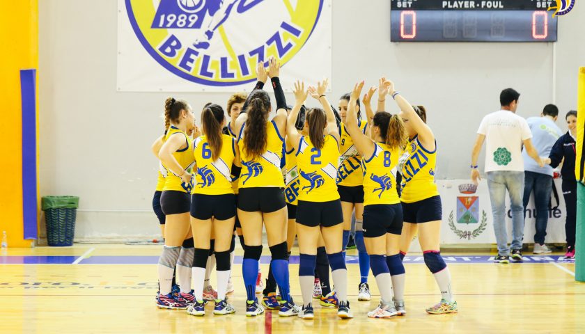 Successo casalingo per il Volley Bellizzi, le gialloblu si impongono 3-0 contro il Pastena Volley