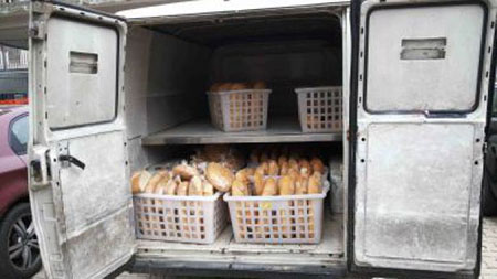 Polizia Municipale, sequestro di 80 kg di pane