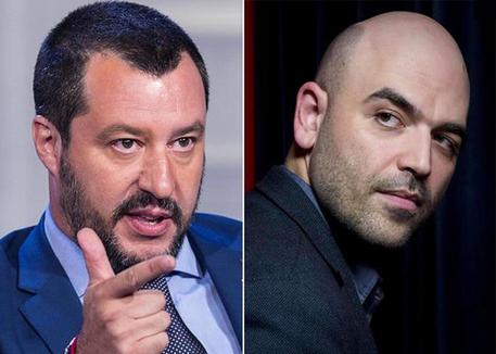 Salvini querela Saviano per post su Facebook