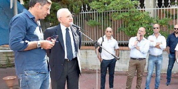 De Luca: «Quattro milioni per lo stadio Arechi»