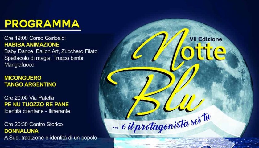 Ad Agropoli la VII edizione della Notte blu