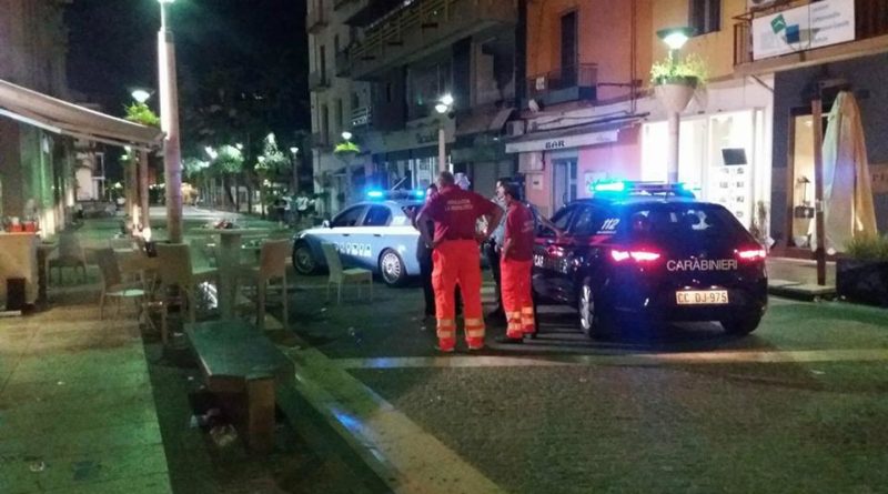Movida violenta a Battipaglia, rissa nella notte in via Italia